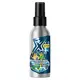 Xzone Neptun Interior Refresher spray bottle with a black label featuring Neptune-themed artwork, designed for refreshing helmet and gear interiors, enriched with silver ions.